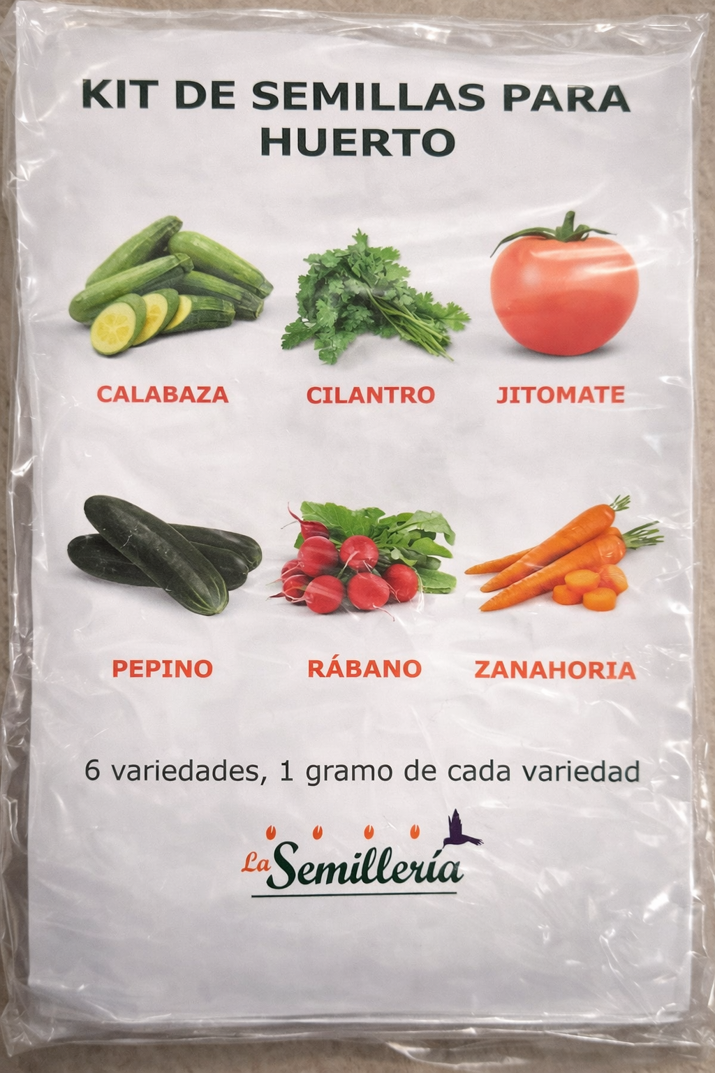 Semillas Para Huertos 6 Variedades